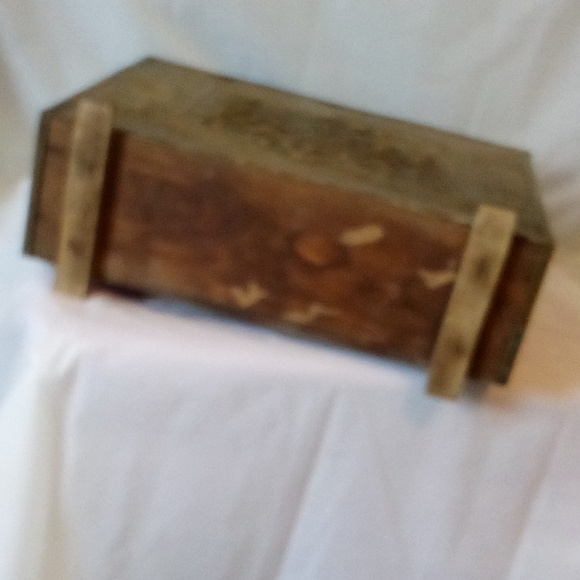 Victorian newspaper - magazine pub scene case wood & brass rack circa 1930 - Picture 8 of 9